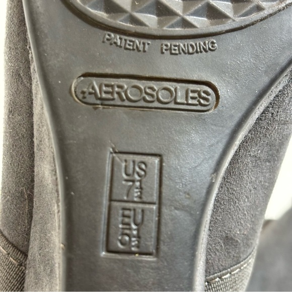 Aerosoles women’s grey wedge heel bootie in size 7.5 - Picture 11 of 14